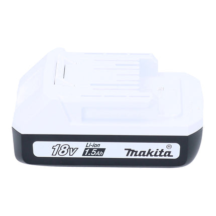 Kit di alimentazione Makita 1x BL 1815 G 18 V 1,5 Ah / 1500 mAh batteria serie G ( 198186-3 ) + caricatore DC 18 WA ( 195423-6 )