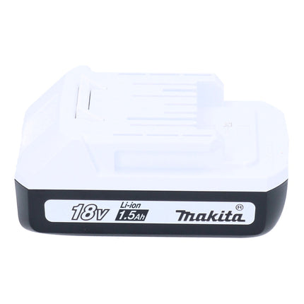 Kit di alimentazione Makita 2x BL 1815 G 18 V 1,5 Ah / 1500 mAh batteria serie G ( 2x 198186-3 ) + caricatore DC 18 WA ( 195423-6 )