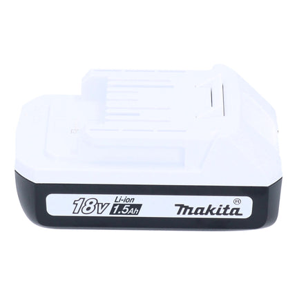 Kit di alimentazione Makita 2x BL 1815 G 18 V 1,5 Ah / 1500 mAh batteria serie G ( 2x 198186-3 ) + caricatore DC 18 WA ( 195423-6 )