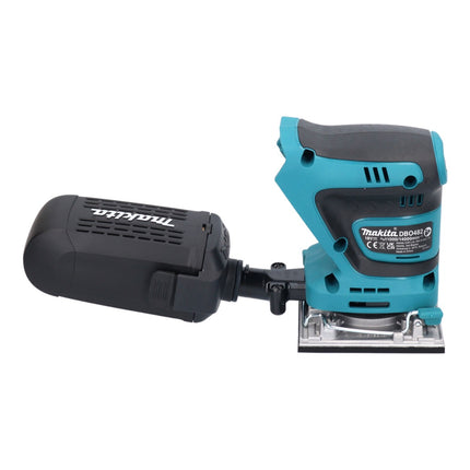 Makita DBO 482 Z 18 V 112 x 102 mm Levigatrice vibrante a batteria Solo - senza batteria, senza caricabatterie