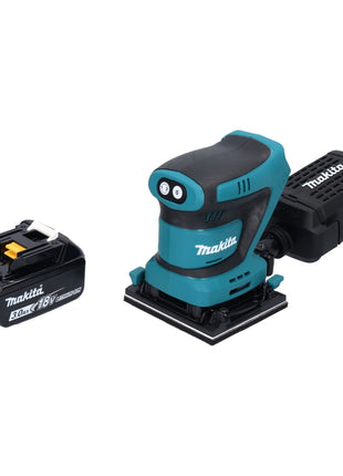 Lijadora orbital a batería Makita DBO 480 F1 18 V 112 x 102 mm + 1x batería 3,0 Ah - sin cargador