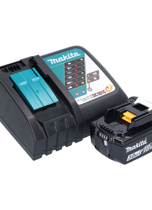 Makita DBO 480 RF1 Ponceuse vibrante sans fil 18 V 112 x 102mm + 1x Batterie 3,0 Ah + Chargeur