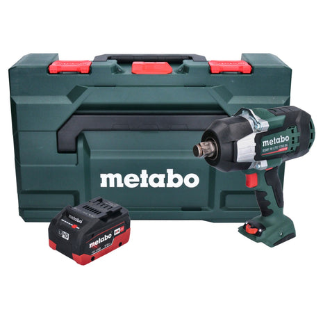 Metabo SSW 18 LTX 1750 BL akumulatorowy klucz udarowy 18 V 1750 Nm 3/4" bezszczotkowy + 1x akumulator 5,5 Ah + metaBOX - bez ładowarki