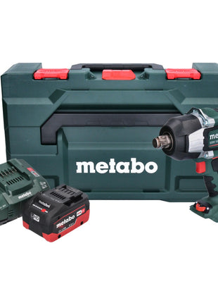 Visseuse à chocs sans fil Metabo SSW 18 LTX 1750 BL 18 V 1750 Nm 3/4" brushless + 1x batterie 5,5 Ah + chargeur + métaBOX