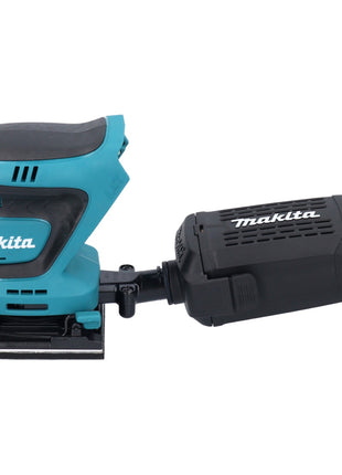 Makita DBO 480 RT Akku Schwingschleifer 18 V 112 x 102 mm + 2x Akku 5,0 Ah + Ladegerät