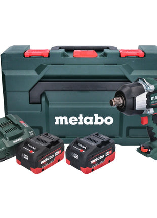 Metabo SSW 18 LTX 1750 BL Atornillador de impacto a batería 18 V 1750 Nm 3/4" sin escobillas (602402660) + 2x batería 5,5 Ah + cargador + metaBOX