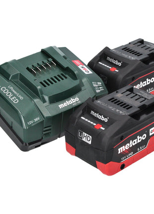 Metabo SSW 18 LTX 1750 BL Atornillador de impacto a batería 18 V 1750 Nm 3/4" sin escobillas (602402660) + 2x batería 5,5 Ah + cargador + metaBOX