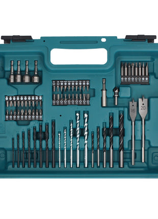 Makita Transportkoffer Bit Bohrer 74 tlg. für 18 V Akku Bohrschrauber DDF und Schlagbohrschrauber DHP