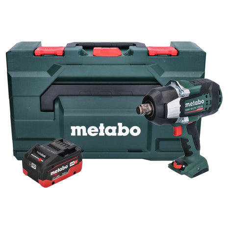 Metabo SSW 18 LTX 1750 BL akumulatorowy klucz udarowy 18 V 1750 Nm 3/4" bezszczotkowy + 1x akumulator 8,0 Ah + metaBOX - bez ładowarki