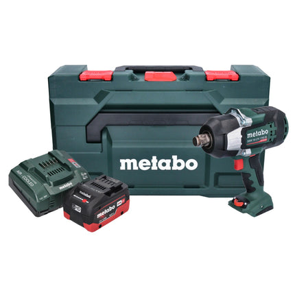Metabo SSW 18 LTX 1750 BL avvitatore a impulsi a batteria 18 V 1750 Nm 3/4" brushless + 1x batteria ricaricabile 8,0 Ah + caricatore + metaBOX