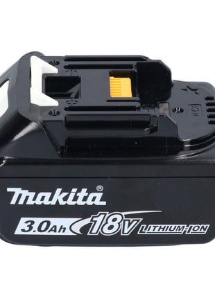 Makita DBO 480 F1J Akumulatorowa szlifierka oscylacyjna 18 V 112 x 102 mm + 1x akumulator 3,0 Ah + Makpac - bez ładowarki