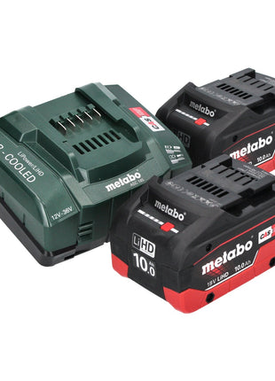 Metabo SSW 18 LTX 1750 BL Akku Schlagschrauber 18 V 1750 Nm 3/4" Brushless + 2x Akku 10,0 Ah + Ladegerät + metaBOX