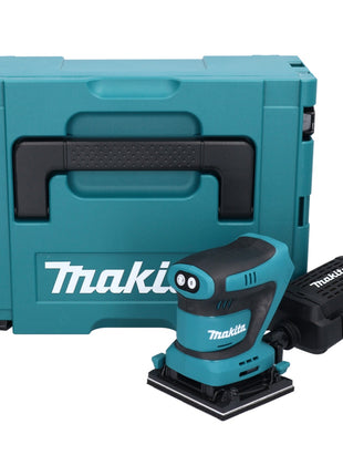 Lijadora orbital inalámbrica Makita DBO 480 ZJ 18 V 112 x 102 mm + Makpac - sin batería, sin cargador