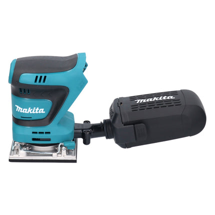 Makita DBO482RF Levigatrice vibrante a batteria 112x102mm 18V + 2x batterie 3.0Ah + caricabatterie