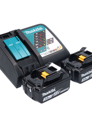 Makita DBO482RF Ponceuse vibrante sans fil 112x102mm 18V + 2x Batteries 3,0Ah + Chargeur