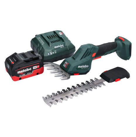 Metabo SGS 18 LTX Q Akku Gras und Strauchschere 18 V + 1x Akku 5,5 Ah + Ladegerät - Toolbrothers