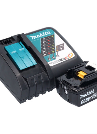 Makita DDF 453 RT1X1 Perceuse-visseuse sans fil 18 V 42 Nm + 1x Batterie 5,0 Ah + Chargeur + kit d'accessoires - 74 pièces + Mallette