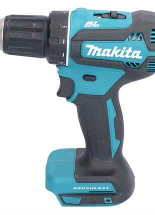 Makita DDF 485 F1X1 taladro atornillador inalámbrico 18 V 50 Nm sin escobillas + 1x batería 3,0 Ah + juego de accesorios 74 piezas + maletín - sin cargador