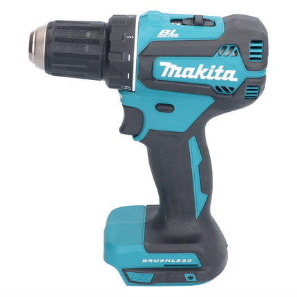 Makita DDF 485 G1X1 Akku Bohrschrauber 18 V 50 Nm Brushless + 1x Akku 6,0 Ah + 74 tlg. Zubehörset + Koffer - ohne Ladegerät
