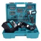 Makita DTD 153 RFX1 Akku Schlagschrauber 18 V 170 Nm 1/4