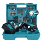 Makita DTD 156 RFX1 Akku Schlagschrauber 18 V 155 Nm 1/4