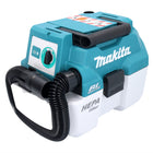 Aspiratore a batteria Makita DVC 750 LZ LXT 18 V 67 mbar 7,5 l Brushless Solo - senza batteria, senza caricabatterie