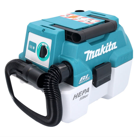 Makita DVC 750 LZ Akku Staubsauger LXT 18 V 67 mbar 7,5 l Brushless Solo - ohne Akku, ohne Ladegerät