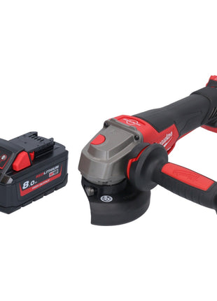 Amoladora angular a batería Milwaukee M18 FSAGV115XPDB-801 18 V 115 mm sin escobillas + 1x batería 8,0 Ah - sin cargador