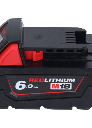 Marteau combiné à batterie Milwaukee M18 CHX-601 18 V 2,5 J SDS plus brushless + 1x batterie 6,0 Ah - sans chargeur