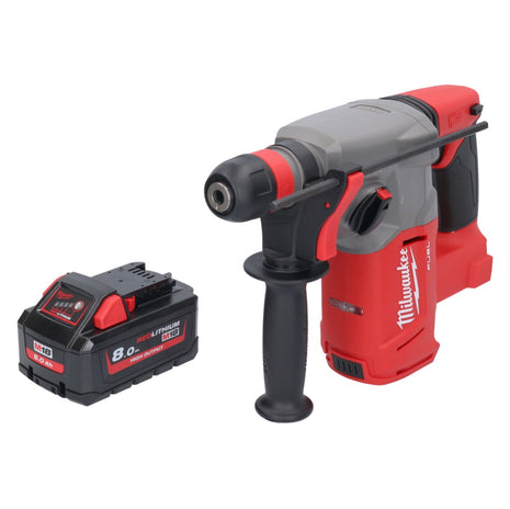 Milwaukee M18 CHX-801 Akku Kombihammer 18 V 2,5 J SDS plus Brushless + 1x Akku 8,0 Ah - ohne Ladegerät