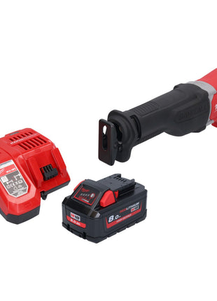 Milwaukee M18 BSX-801 akumulatorowa pilarka szablasta 18 V + 1x akumulator 8,0 Ah + ładowarka