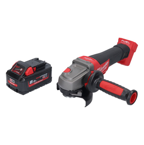 Milwaukee M18 CAG115XPDB-801 Akku Winkelschleifer 18 V 115 mm Brushless + 1x Akku 8,0 Ah - ohne Ladegerät