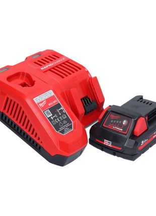 Milwaukee M18 CAG115XPDB-301 Meuleuse d'angle sans fil 115mm 18V Brushless + 1x Batterie 3,0Ah + Chargeur