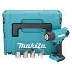 Makita DHG 181 ZJ Pistolet air chaud sans fil 18 V 150 - 550C + Makpac - sans batterie, sans chargeur de batterie