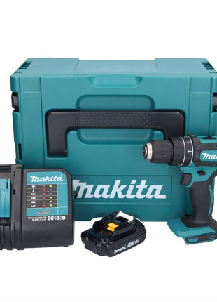 Makita DHP 482 SY1J Akku Schlagbohrschrauber 18 V 62 Nm + 1x Akku 1,5 Ah + Ladegerät + Makpac - Toolbrothers