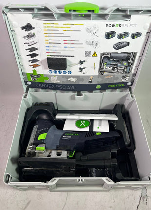 Festool CARVEX PSC 420 EB Basic Akku Pendelstichsaege 18 V 120 mm 576521 Brushless systainer Gebraucht 2 - toolbrothers