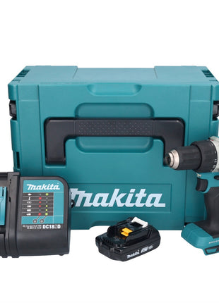 Makita DDF 484 SY1J Akku Bohrschrauber 18 V 54 Nm + 1x Akku 1,5 Ah + Ladegerät + Makpac