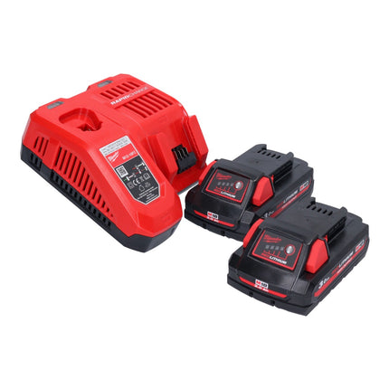 Milwaukee M18 ONEID2-302 Akku Schlagschrauber 18 V 226 Nm 1/4" Brushless + 2x Akku 3,0 Ah + Ladegerät - Toolbrothers