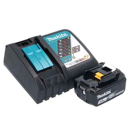 Aspiratore a batteria Makita DVC 750 LRF1 LXT 18 V 67 mbar 7,5 l brushless + 1x batteria ricaricabile 3,0 Ah + caricabatterie