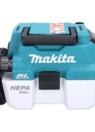 Makita DVC 750 LRF Aspirateur Souffleur sans fil LXT 67mbar 7,5l 18V  Brushless + 2x Batteries 3,0Ah + Chargeur