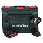 Metabo SSW 18 LT 300 BL 18 V 300 Nm Avvitatore a impulsi senza fili + 1x batteria 8,0 Ah + metaBOX - senza caricatore