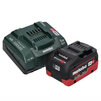 Metabo SSW 18 LT 300 BL avvitatore a impulsi a batteria 18 V 300 Nm brushless + 1x batteria ricaricabile 8,0 Ah + caricatore + metaBOX