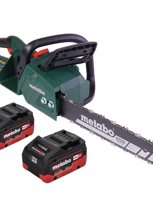 Metabo MS 36-18 LTX BL 40 Akku Kettensäge 36 V ( 2x 18 V ) 40 cm 22 m/s Brushless + 2x Akku 8,0 Ah - ohne Ladegerät - Toolbrothers