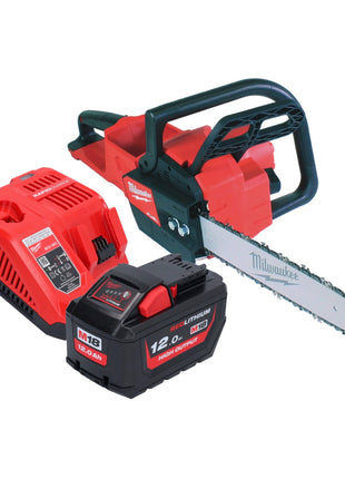 Milwaukee M18 FCHS35-121 Tronçonneuse sans fil 35cm 12,4m/s 18V + 1x Batterie 12,0Ah + Chargeur (4933479899)