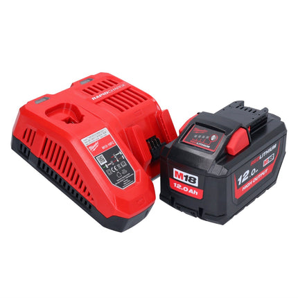 Milwaukee M18 FCHS35-121 Akku Kettensäge 18 V 35 cm 12,4 m/s ( 4933479899 )+ 1x Akku 12,0 Ah + Ladegerät