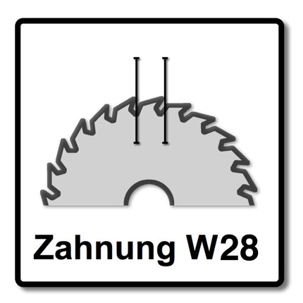 Festool Kreissägeblatt Wood Universal HW 168 x 1,8 x 20 W28 ( 205764 ) für TS 60 K, CSC-SYS 50 - Toolbrothers