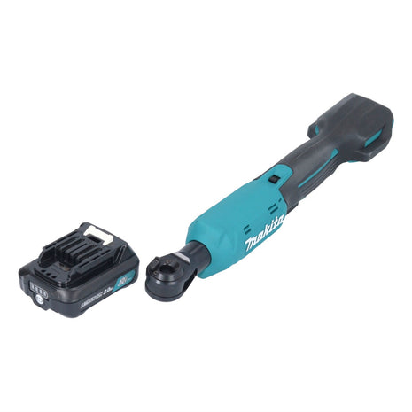 Makita WR 100 DA1 wkrętarka akumulatorowa z grzechotką 12 V 47,5 Nm 1/4" 3/8" + 1x akumulator 2,0 Ah - bez ładowarki