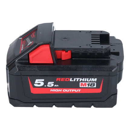 Milwaukee M18 NRG-551 Battery Starter Set High Output 18 V + 1x batteria 5,5 Ah ( 4932464712 ) + caricatore M12-18 FC ( 4932451079 )