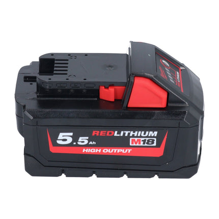 Milwaukee M18 NRG-551 Battery Starter Set High Output 18 V + 1x batteria 5,5 Ah ( 4932464712 ) + caricatore M12-18 FC ( 4932451079 )