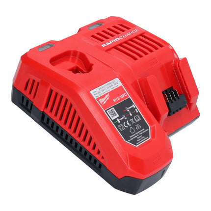 Milwaukee M18 NRG-553 Set di avviamento batteria ad alta potenza 18 V + 3x batteria 5,5 Ah ( 3x 4932464712 ) + caricatore M12-18 FC ( 4932451079 )